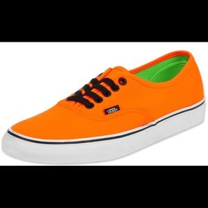 LAST CALL!!!🚨VANS Neon Orange & Green Shoe Unsex